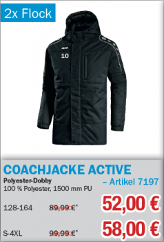 Coachjacke Aktive